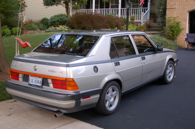 alfa romeo 75 i restyling 1988 1992 sedan interior 1